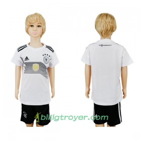 Billige Fotballdrakter Tyskland Barn VM 2018 Hjemmedraktsett